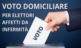 Esercizio del diritto di voto nella propria dimora